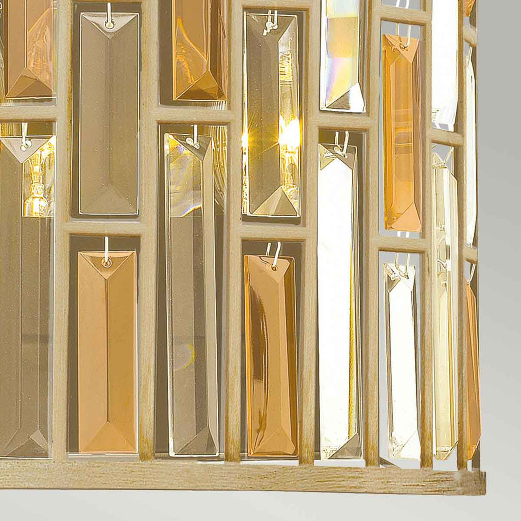 Wandleuchte Gemma (silberfarben) 2x - Elstead Lighting