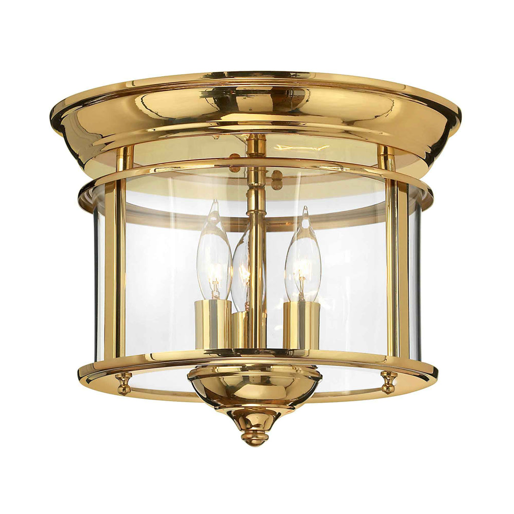 Deckenleuchte Gentry (messingfarben) 3x - Elstead Lighting