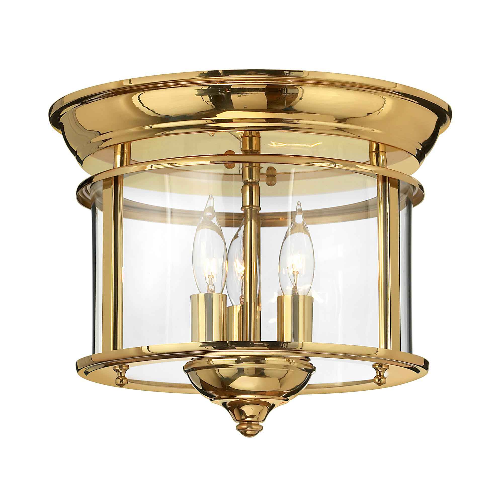 Deckenleuchte Gentry (messingfarben) 3x - Elstead Lighting
