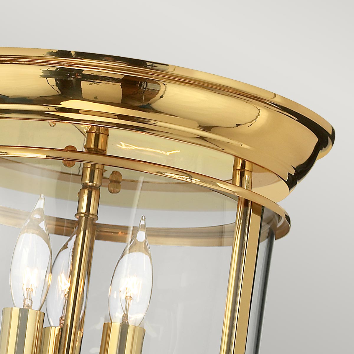 Deckenleuchte Gentry (messingfarben) 3x - Elstead Lighting