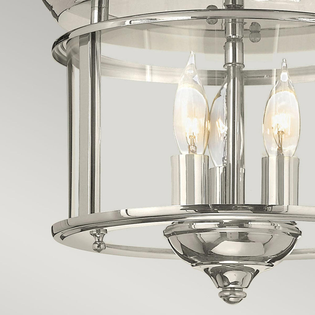 Deckenleuchte Gentry (Nickel) 3x - Elstead Lighting