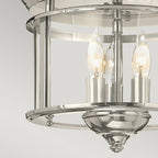 Deckenleuchte Gentry (Nickel) 3x - Elstead Lighting