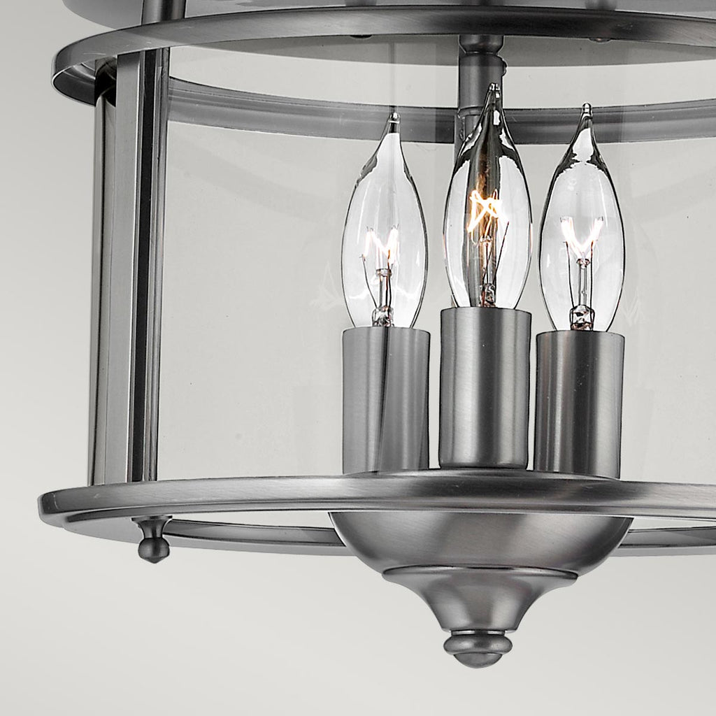 Deckenleuchte Gentry (Pewter) 3x - Elstead Lighting