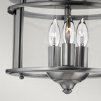 Deckenleuchte Gentry (Pewter) 3x - Elstead Lighting