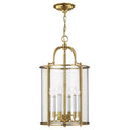 Pendelleuchte Gentry (messingfarben) 6x - Elstead Lighting