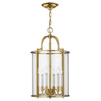 Pendelleuchte Gentry (messingfarben) 6x - Elstead Lighting