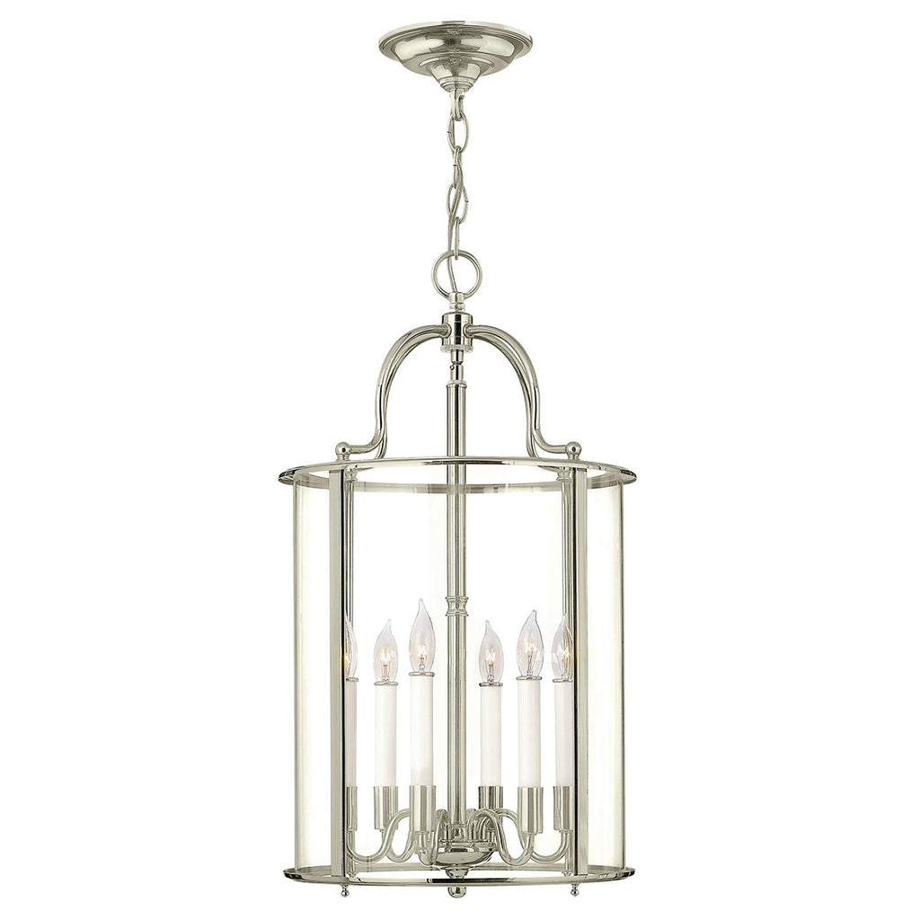 Pendelleuchte Gentry (Nickel) 6x - Elstead Lighting