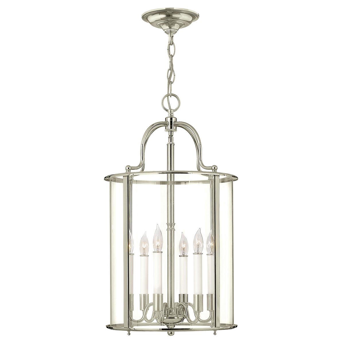 Pendelleuchte Gentry (Nickel) 6x - Elstead Lighting