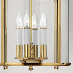 Pendelleuchte Gentry (messingfarben) 4x - Elstead Lighting