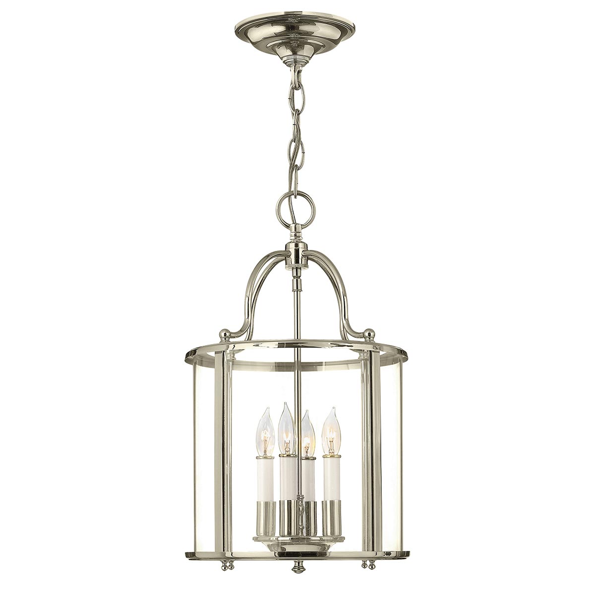 Pendelleuchte Gentry (Nickel) 4x - Elstead Lighting