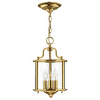Pendelleuchte Gentry (messingfarben) 3x - Elstead Lighting