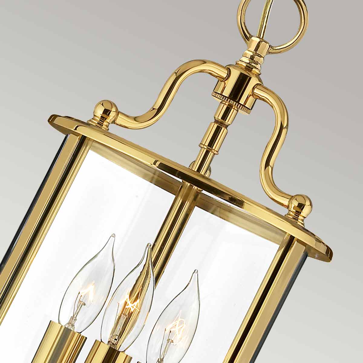 Pendelleuchte Gentry (messingfarben) 3x - Elstead Lighting