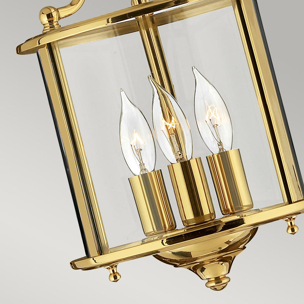 Pendelleuchte Gentry (messingfarben) 3x - Elstead Lighting