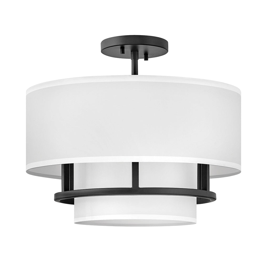 Deckenleuchte Graham (schwarz) 3x - Elstead Lighting