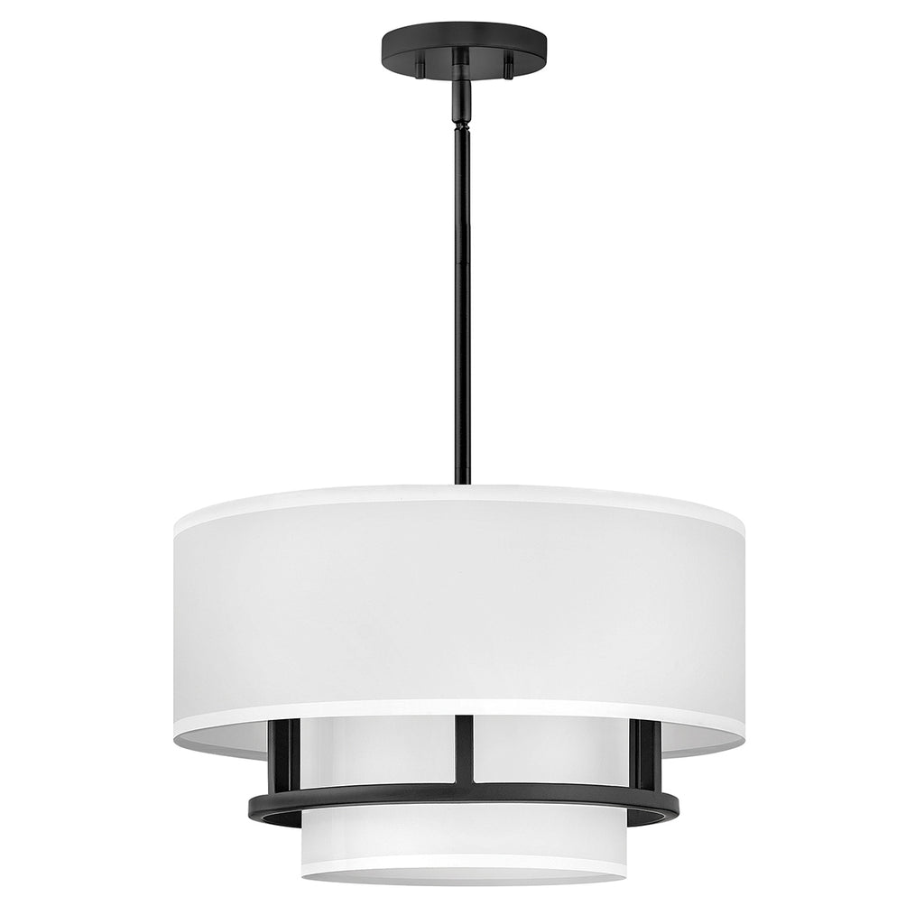Deckenleuchte Graham (schwarz) 3x - Elstead Lighting