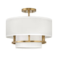 Deckenleuchte Graham (messingfarben) 3x - Elstead Lighting