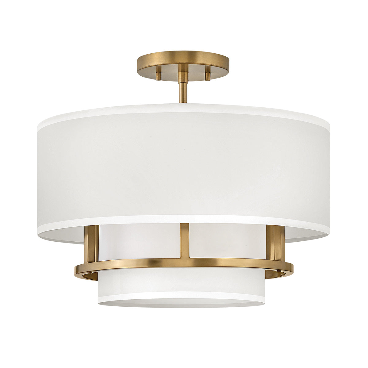 Deckenleuchte Graham (messingfarben) 3x - Elstead Lighting