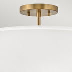 Deckenleuchte Graham (messingfarben) 3x - Elstead Lighting