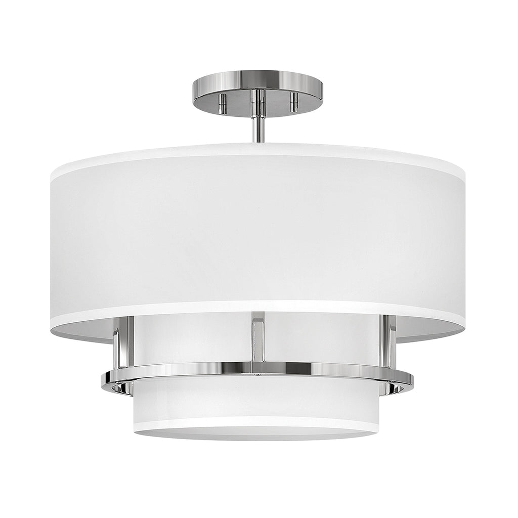 Deckenleuchte Graham (Nickel) 3x - Elstead Lighting