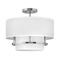 Deckenleuchte Graham (Nickel) 3x - Elstead Lighting