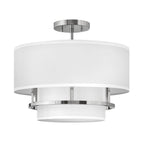 Deckenleuchte Graham (Nickel) 3x - Elstead Lighting