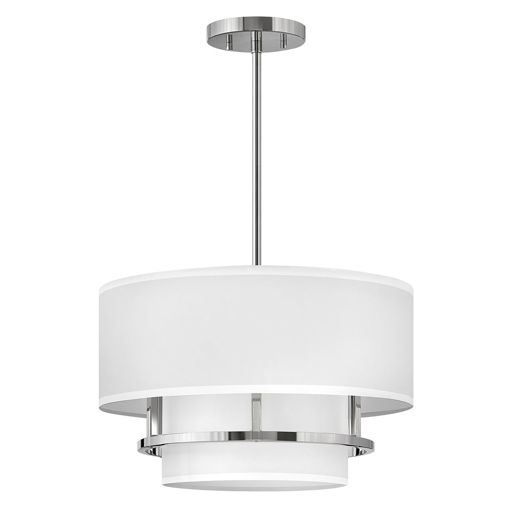 Deckenleuchte Graham (Nickel) 3x - Elstead Lighting