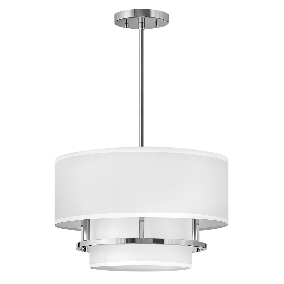 Deckenleuchte Graham (Nickel) 3x - Elstead Lighting