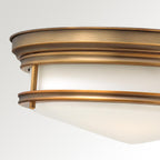 Deckenleuchte Hadley (bronzefarben) 3x - Elstead Lighting