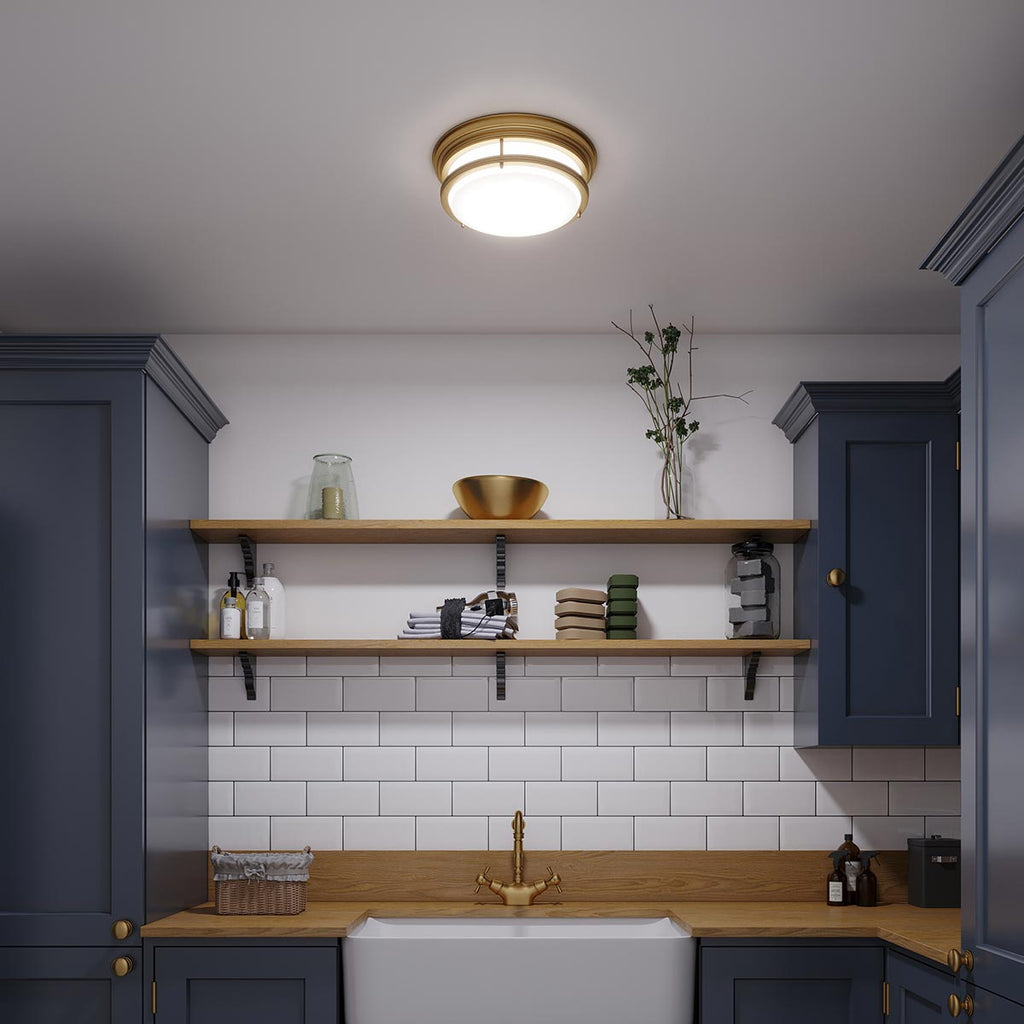 Deckenleuchte Hadley (bronzefarben) 3x - Elstead Lighting