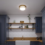 Deckenleuchte Hadley (bronzefarben) 3x - Elstead Lighting