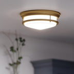 Deckenleuchte Hadley (bronzefarben) 3x - Elstead Lighting