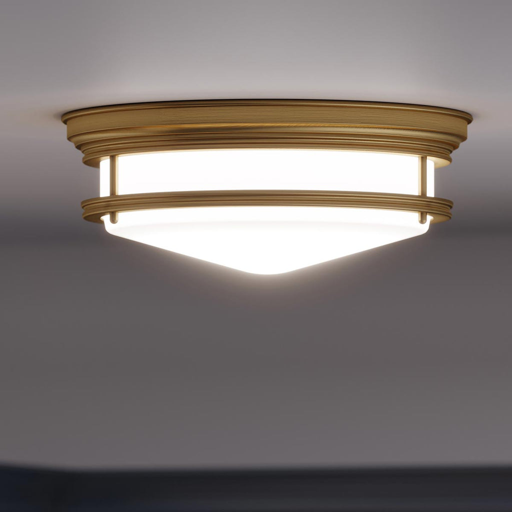 Deckenleuchte Hadley (bronzefarben) 3x - Elstead Lighting