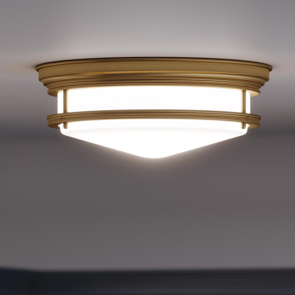 Deckenleuchte Hadley (bronzefarben) 3x - Elstead Lighting