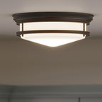 Deckenleuchte Hadley (bronzefarben) 3x - Elstead Lighting