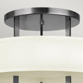 Deckenleuchte Hampton (Nickel) 3x - Elstead Lighting
