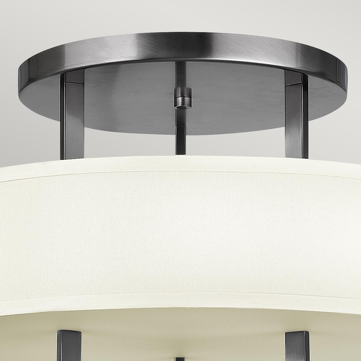Deckenleuchte Hampton (Nickel) 3x - Elstead Lighting