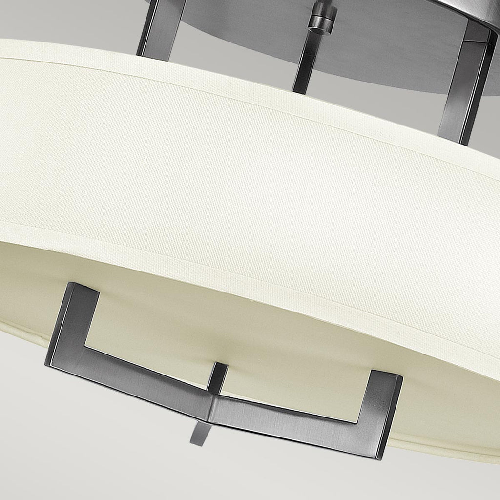 Deckenleuchte Hampton (Nickel) 3x - Elstead Lighting
