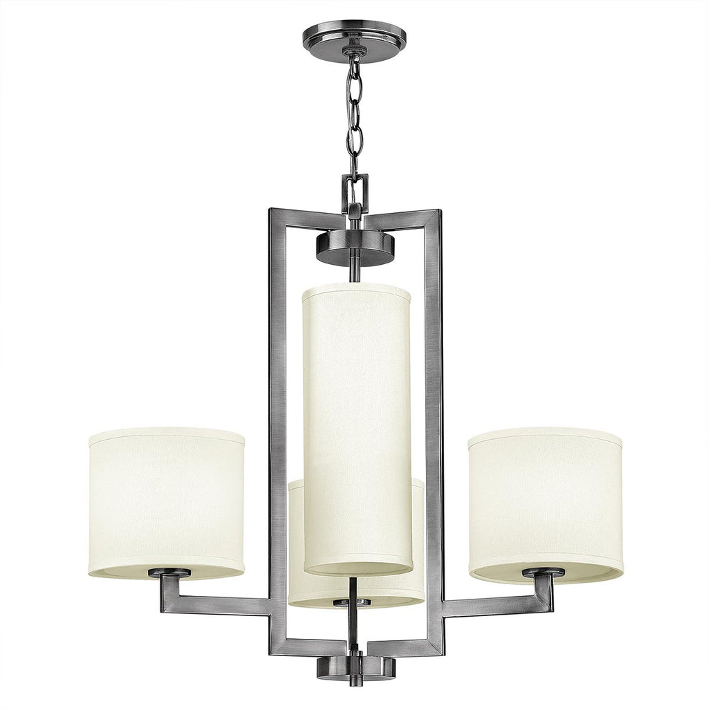 Pendelleuchte Hampton (Nickel) 4x - Elstead Lighting