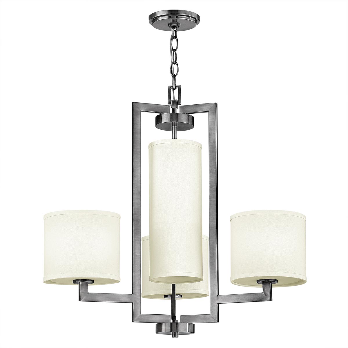 Pendelleuchte Hampton (Nickel) 4x - Elstead Lighting