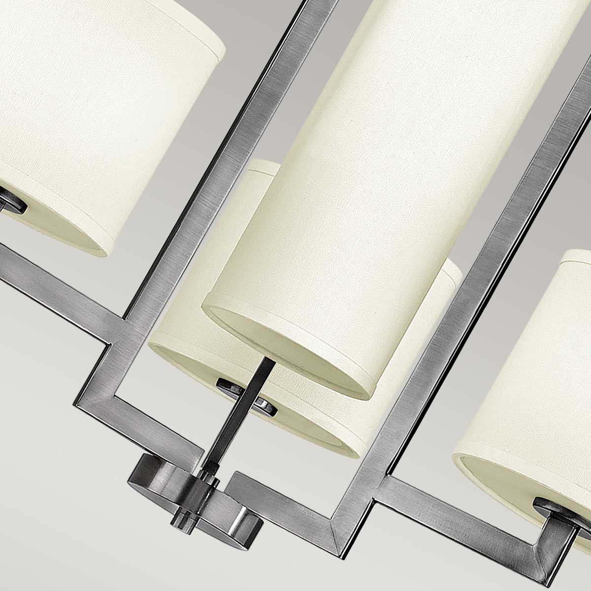 Pendelleuchte Hampton (Nickel) 4x - Elstead Lighting