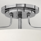 Deckenleuchte Harper (verchromt) 3x - Elstead Lighting