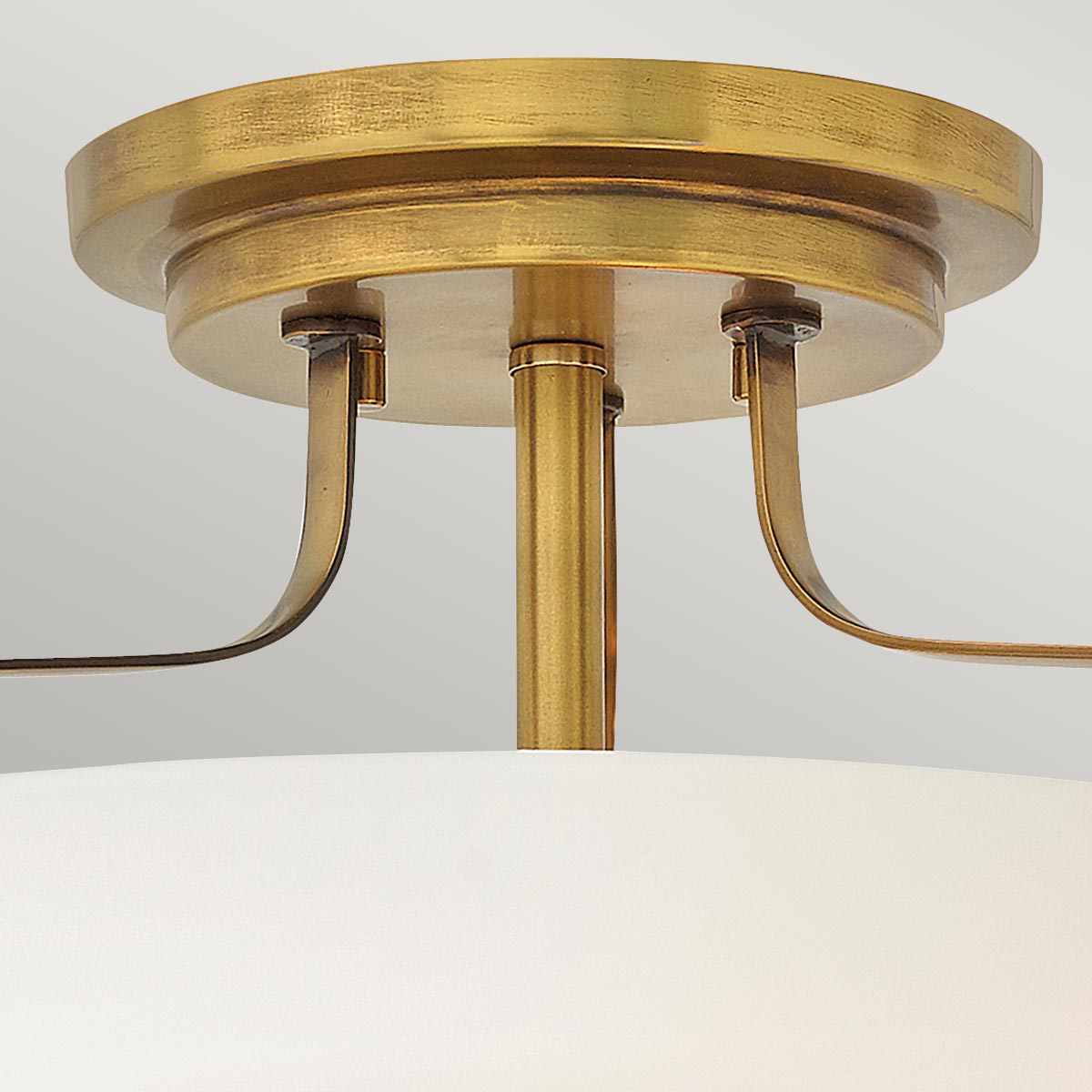 Deckenleuchte Harper (messingfarben) 3x - Elstead Lighting