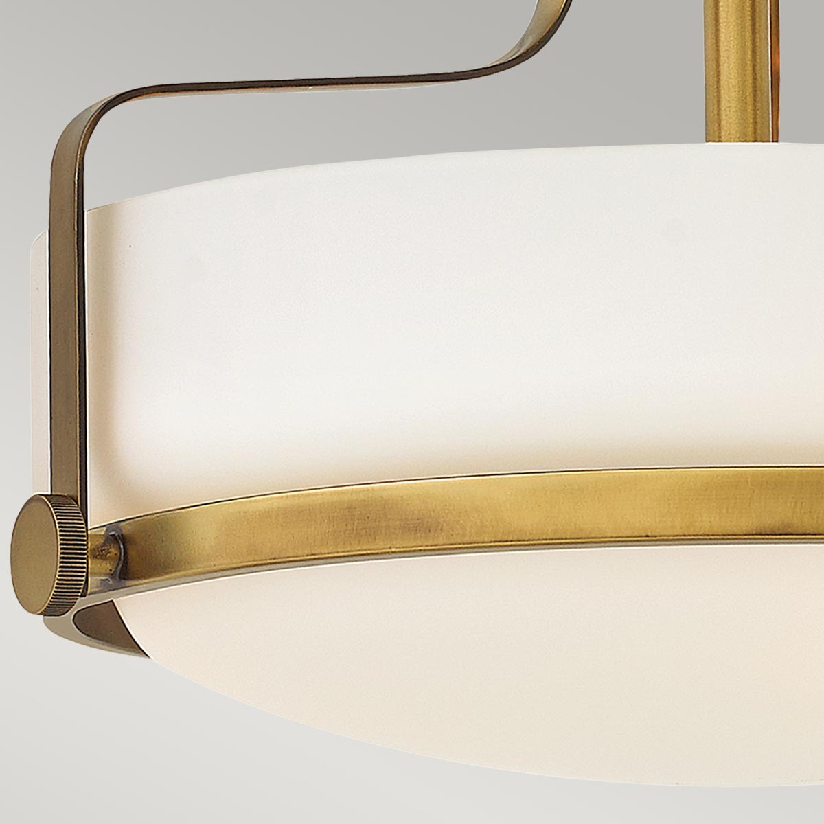 Deckenleuchte Harper (messingfarben) 3x - Elstead Lighting