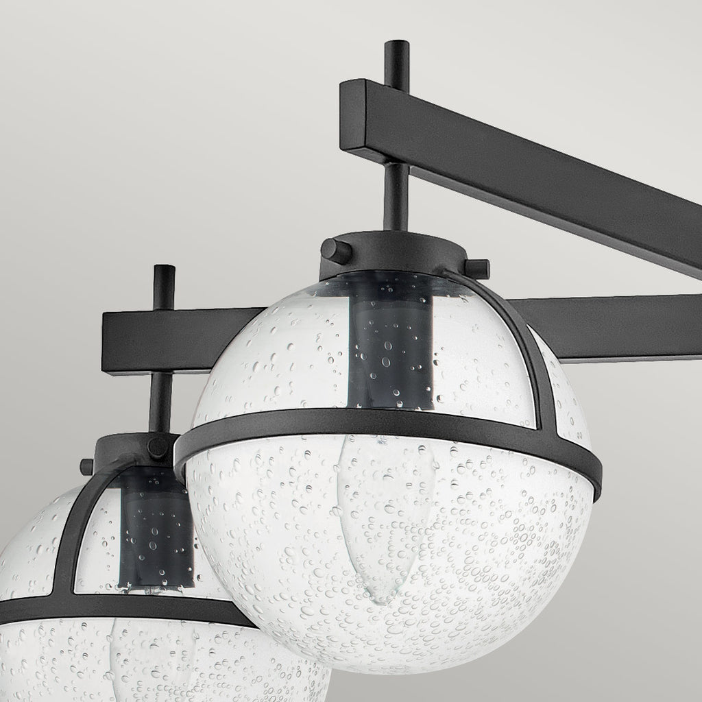 Bad-Deckenleuchte Hollis (schwarz) 5x - Elstead Lighting