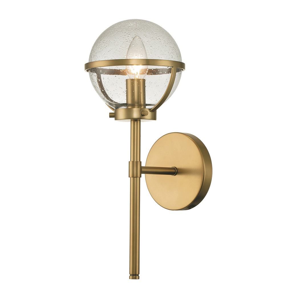 Bad-Wandleuchte Hollis (messingfarben) 1x - Elstead Lighting