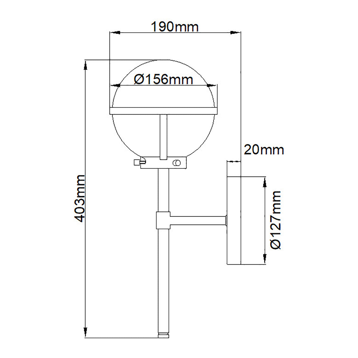 Bad-Wandleuchte Hollis (messingfarben) 1x - Elstead Lighting