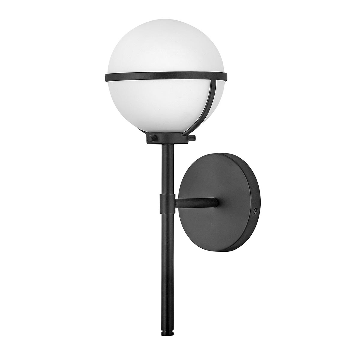 Bad-Wandleuchte Hollis (schwarz) 1x - Elstead Lighting