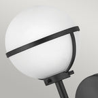 Bad-Wandleuchte Hollis (schwarz) 1x - Elstead Lighting