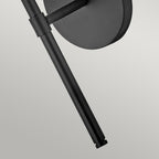 Bad-Wandleuchte Hollis (schwarz) 1x - Elstead Lighting