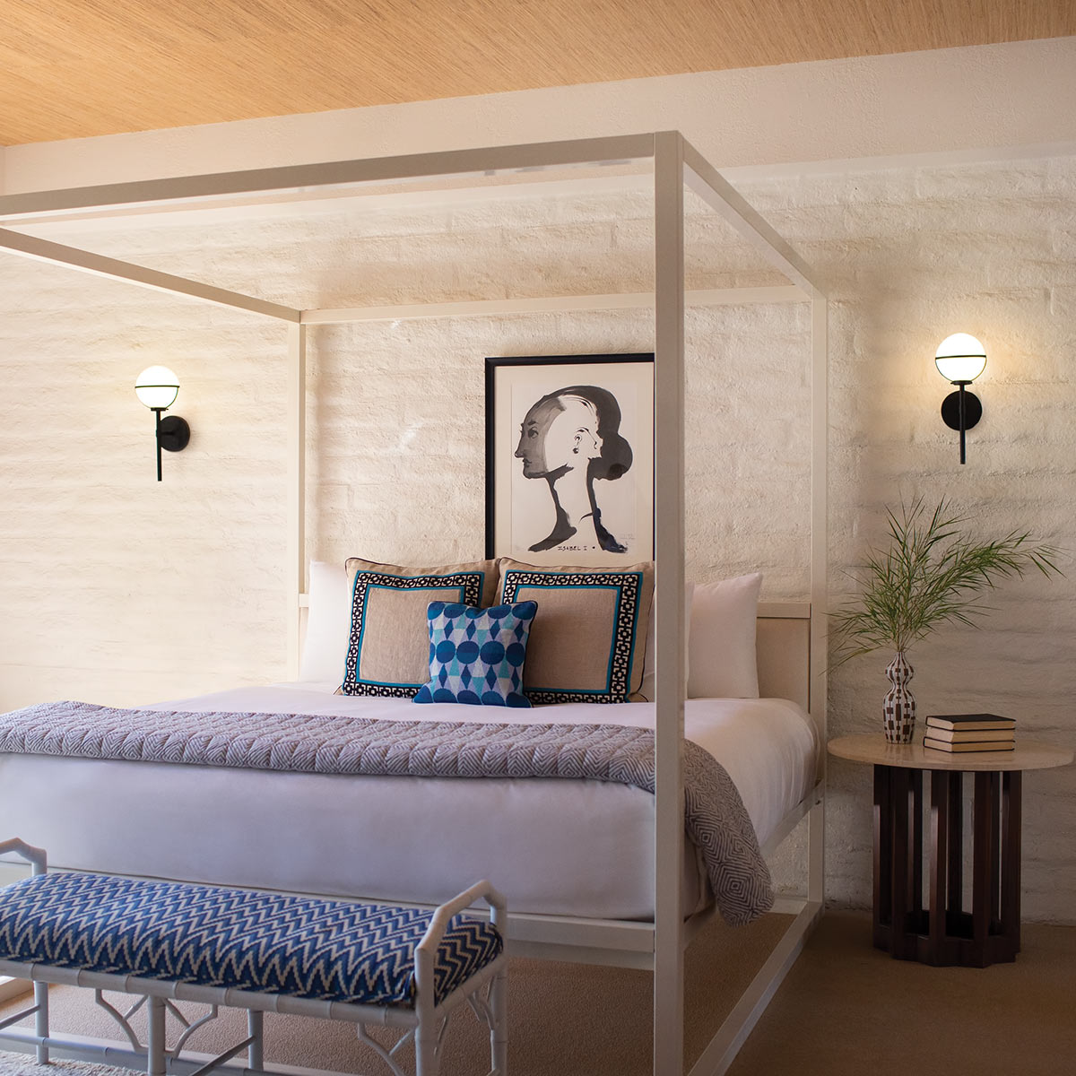 Bad-Wandleuchte Hollis (schwarz) 1x - Elstead Lighting